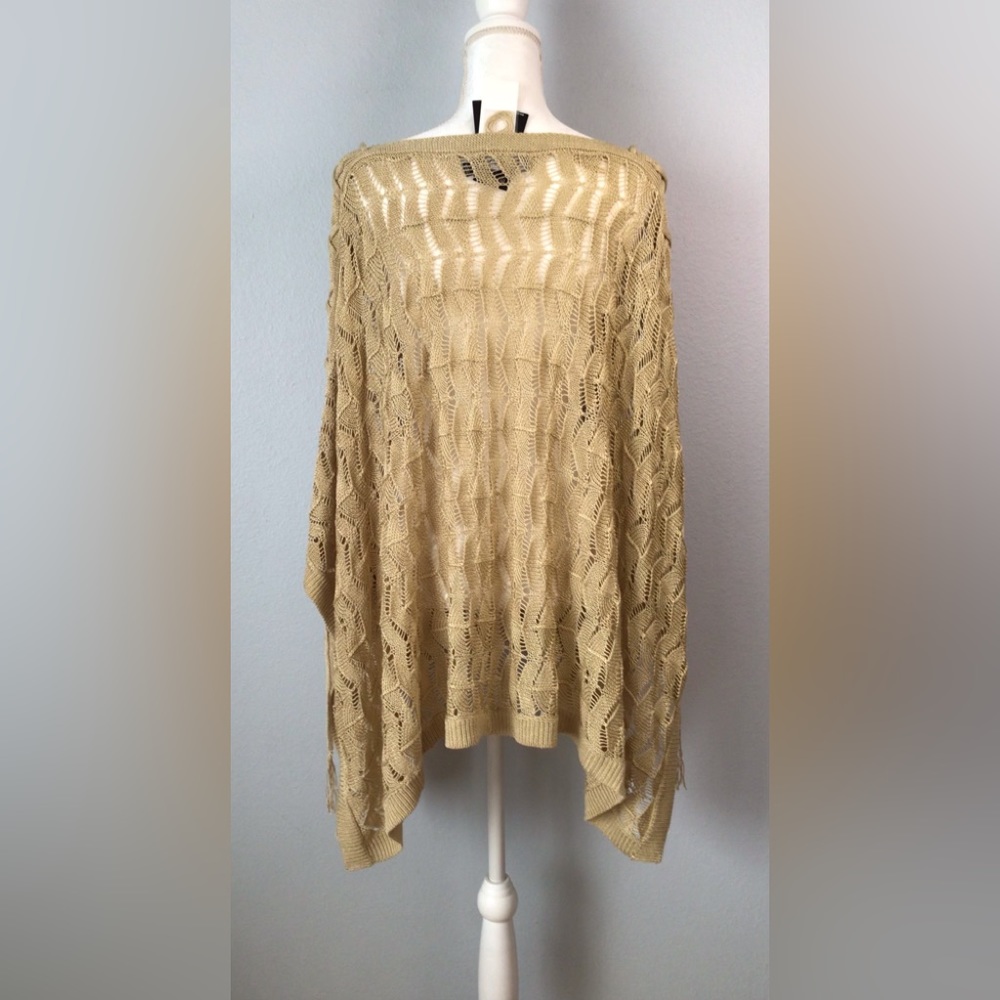 Lauren Ralph Lauren Linen Blend Poncho - Picture 12 of 16